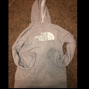 Grey Northface Sweatshirt